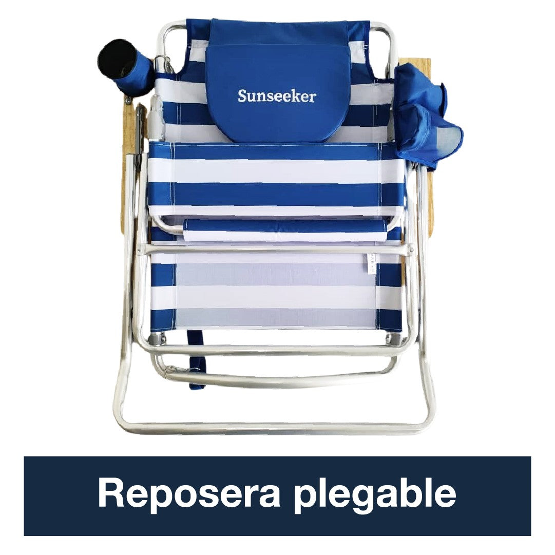 Silla y Reposera Playa Sunseeker