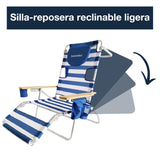 Silla y Reposera Playa Sunseeker