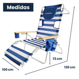 Silla y Reposera Playa Sunseeker