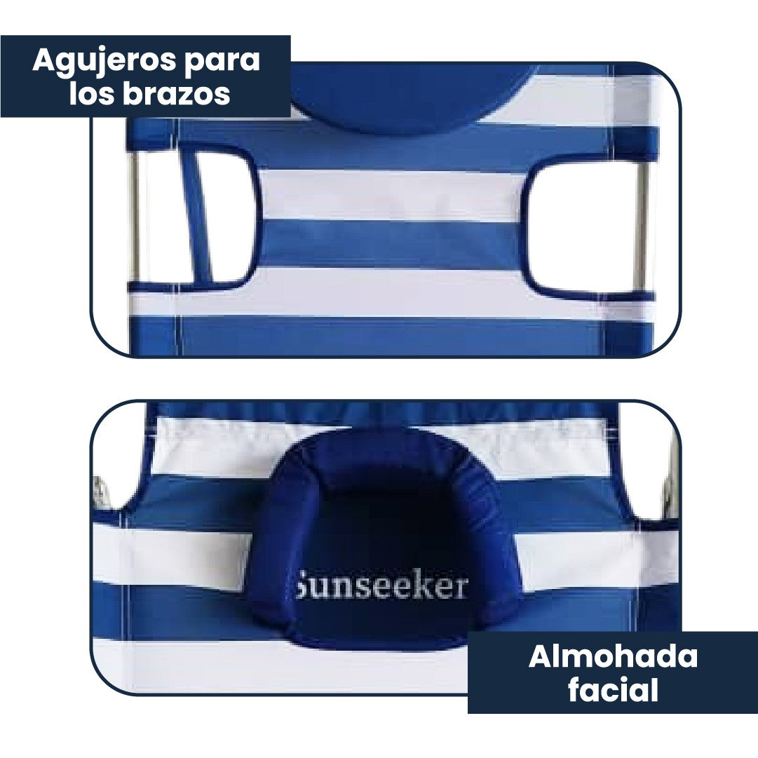 Silla y Reposera Playa Sunseeker