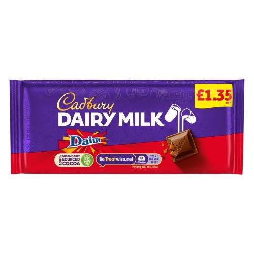 Chocolate Daim Cadbury 120 g