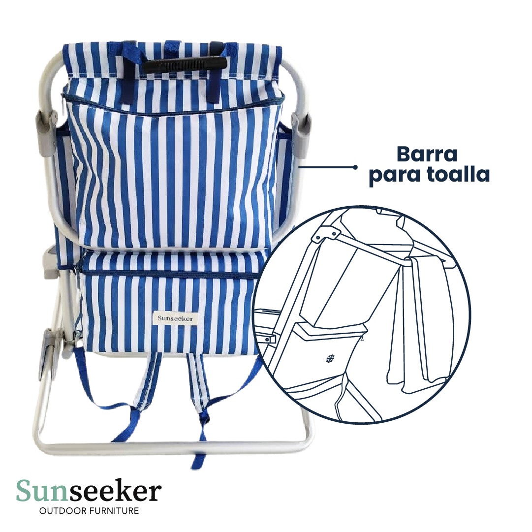 Silla Playa 5 Posiciones Sunseeker