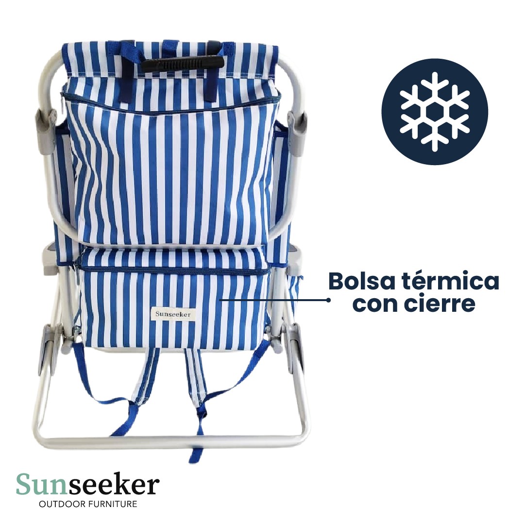 Silla Playa 5 Posiciones Sunseeker