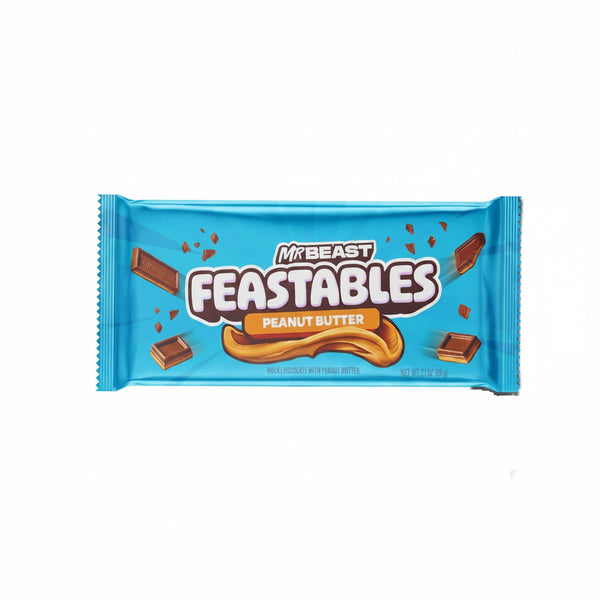 Barritas Mr. Beast Mantequilla Maní Feastables 60 g