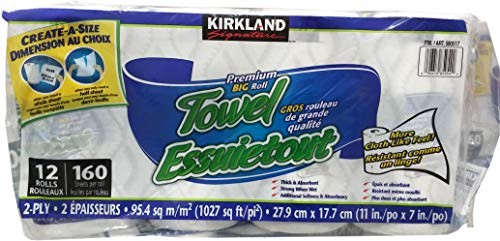 Toalla de Papel 160 Hojas Kirkland