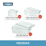 Set 7 Organizadores de Refrigerador Storeware