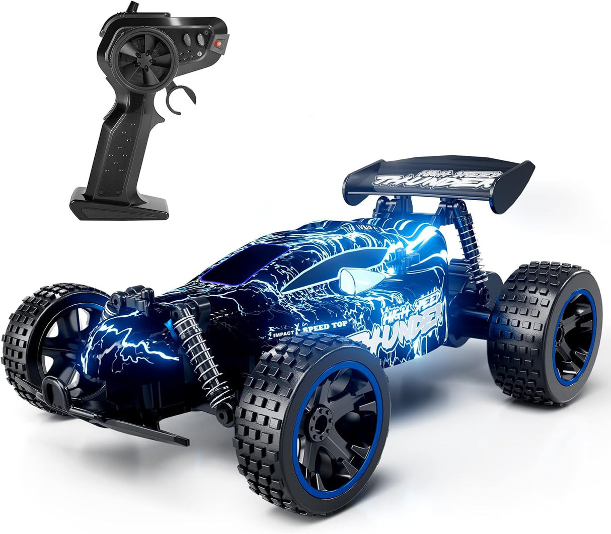 Auto RC Luminous Racing Azul