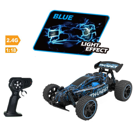 Auto RC Luminous Racing Azul