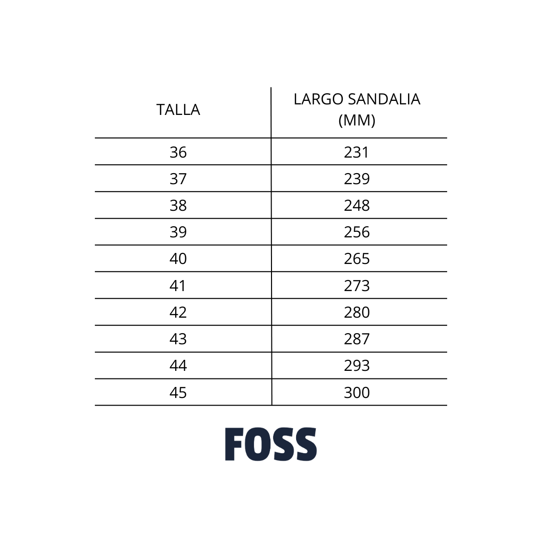 Sandalias Sky Hombre Foss 1 un