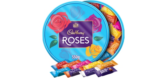 Chocolates Roses Cadbury 550 g