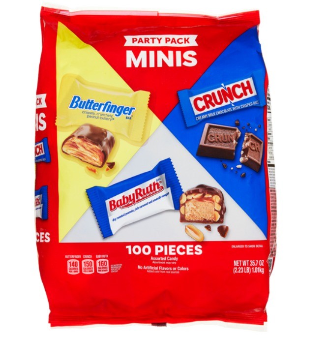 Chocolates Party Pack Minis 100 un Ferrero 1.01 kg