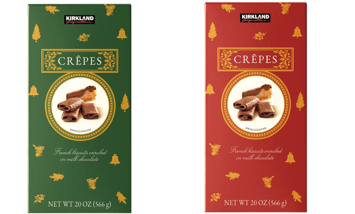 Galletas Crepes Chocolate Belga Kirkland 566 g