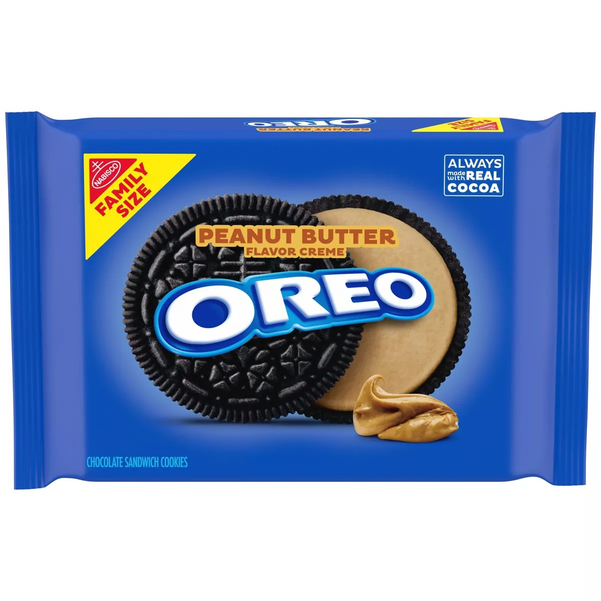 Galletas PB Creme Oreo 482 g