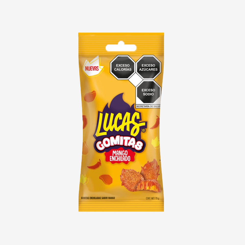 Gomitas Mango Enchilado Lucas 70 g
