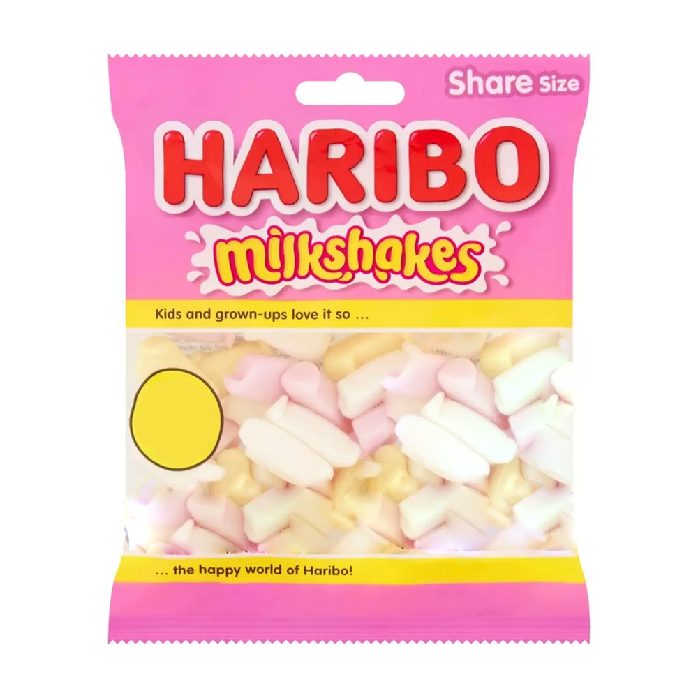 Gomitas Milkshakes Haribo 154 g