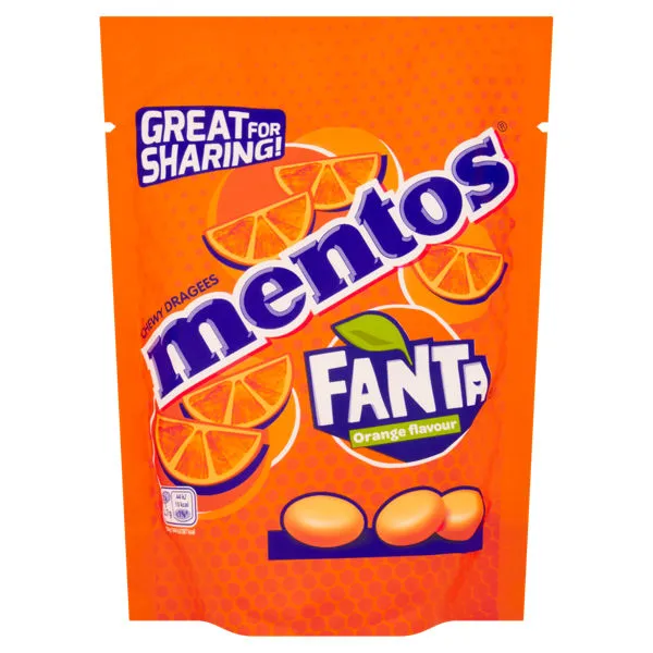 Masticables Fanta Mentos 140 g