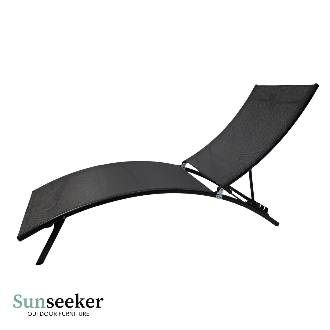 Reposera Lounger Acero Cool Gray 182x56cm Sunseeker