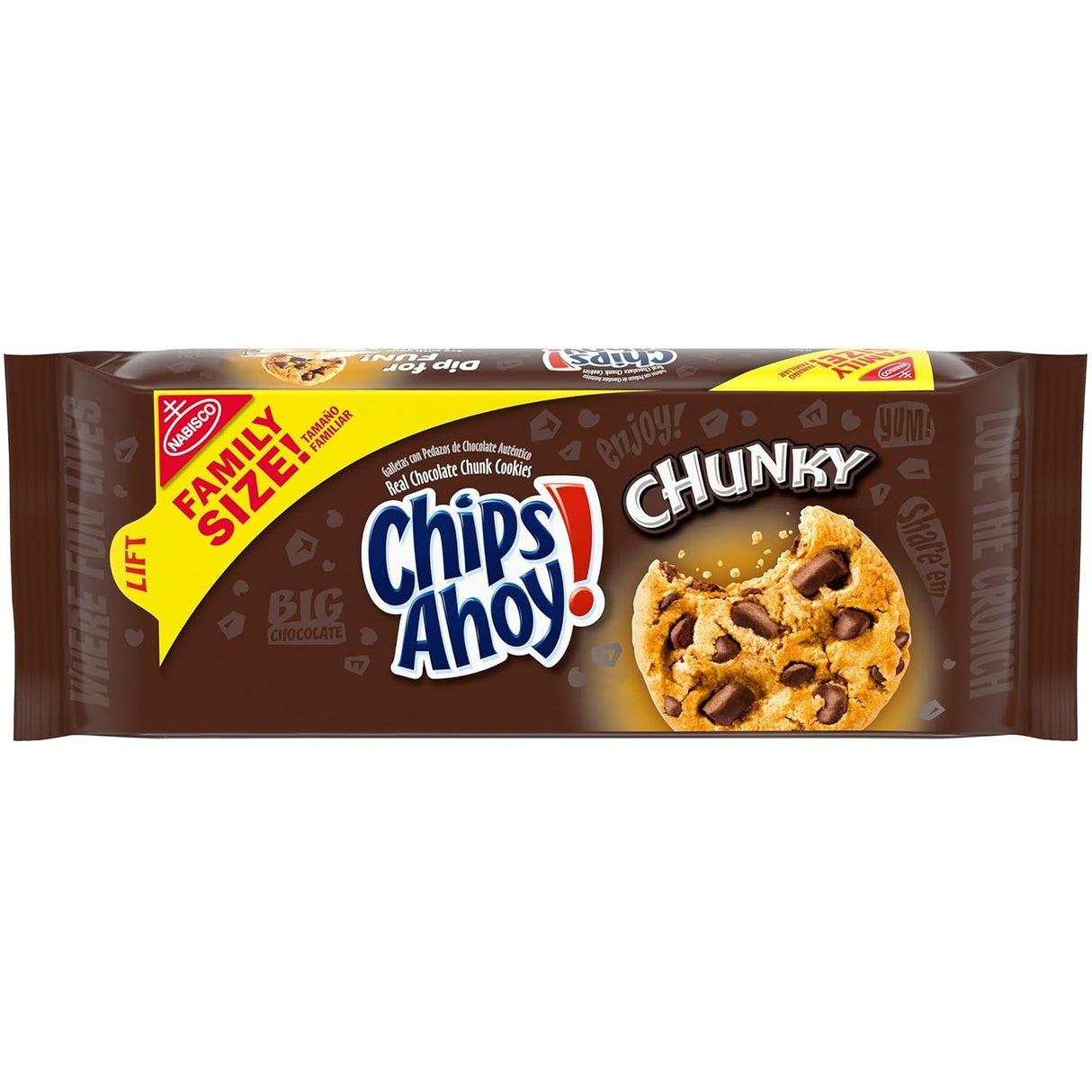 Galletas Chips Ahoy! Chunky Nabisco 510 g