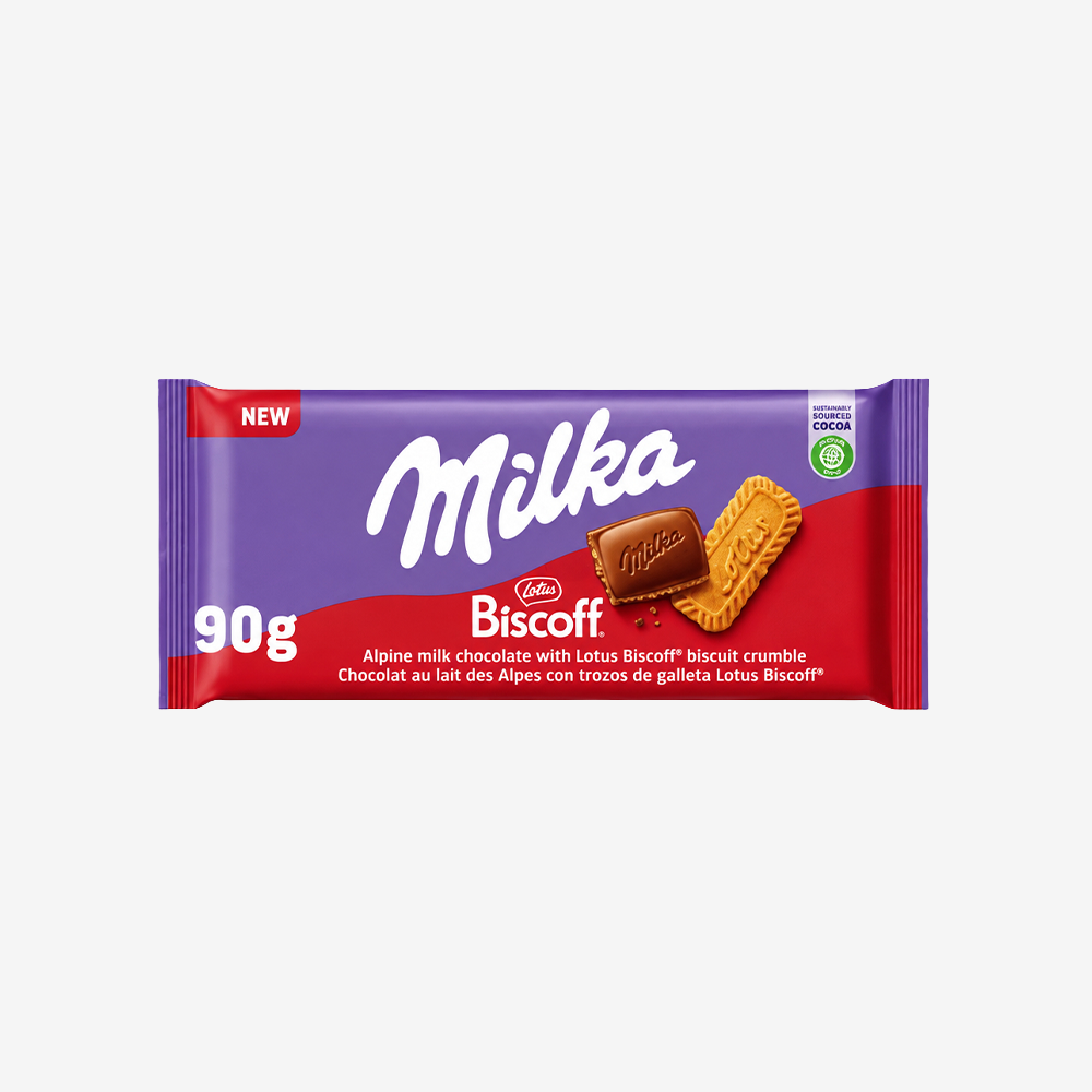 Chocolate Biscoff Milka 90 g