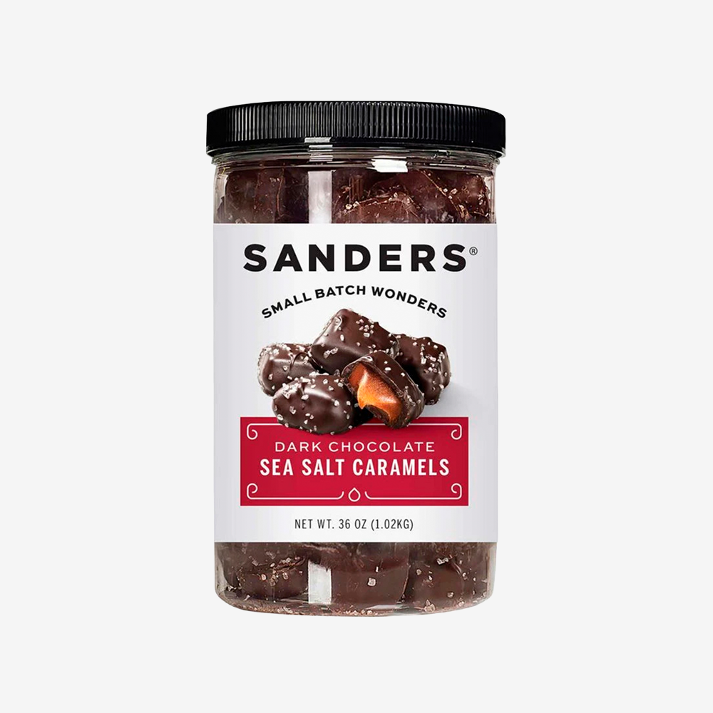 Chocolate Negro con Sal de Mar y Caramelo Sanders 1.02 kg