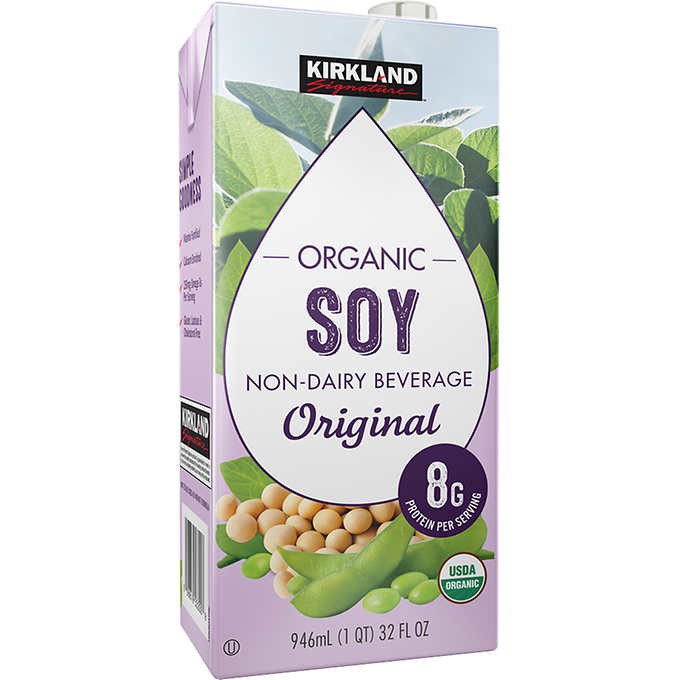 Bebida Vegetal de Soya Kirkland 946 ml