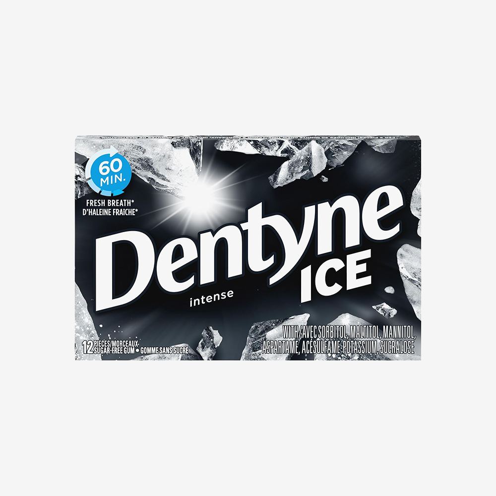 Chicles Ice sin Azúcar Intense Dentyne 12 un