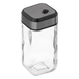 Juego Salero Pimentero Cristal Soporte Bambú 5Five 1 un