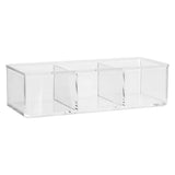Caja Acrílica Para Algodón 3 Compartimentos Selena 5Five 1 un
