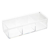 Caja Acrílica Para Algodón 3 Compartimentos Selena 5Five 1 un