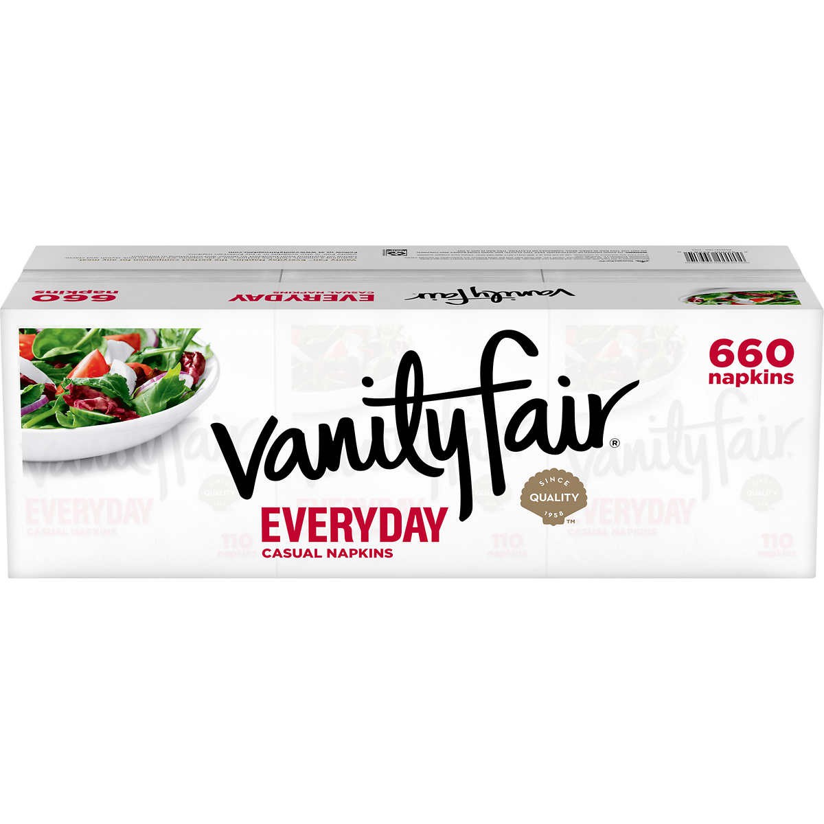 Servilletas Vanity Fair 6 pack  x 110 un