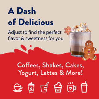 Syrup Galleta de Jengibre sin Azúcar Skinny Mixes 750 ml