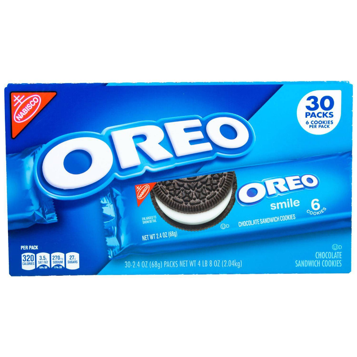 Galletas Oreo Original Nabisco 30 un x 68 g