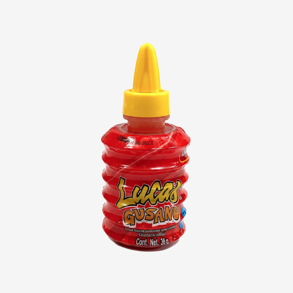 Dulce Líquido Enchilado Chamoy Gusano Lucas 36 g