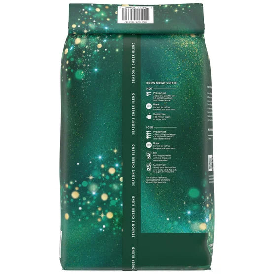 Café Season's Cheer Grano Entero Starbucks 907 g