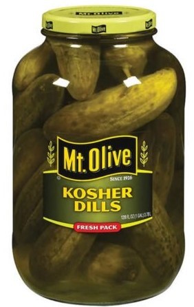 Pepinillos Dill Enteros Mt. Olive 3.7 kg