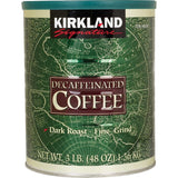 Café Molido Fino Descafeinado Kirkland 1.36 kg