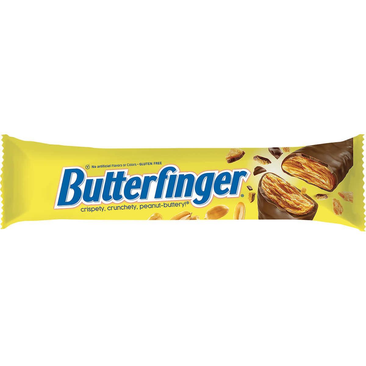 Barritas de Chocolate y Maní Butterfinger Nestle 53.8 g