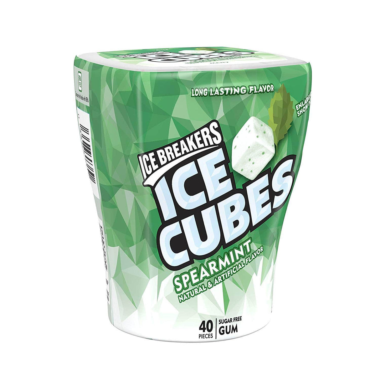 Chicles Ice Cubes sin Azúcar Hierbabuena 40 un Ice Breakers 92 g