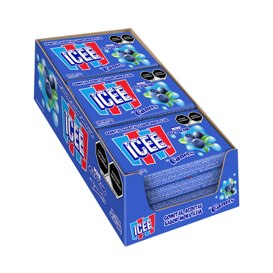 Gomitas Icee Mora Azul Mini Canel's 9 un x 50 g