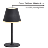 Lampara de Mesa LED Táctil Inalámbrica Recargable Home Logics 1 un