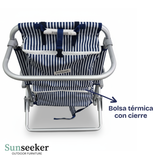 Silla de Playa Baja Navy Blue Sunseeker 1 un