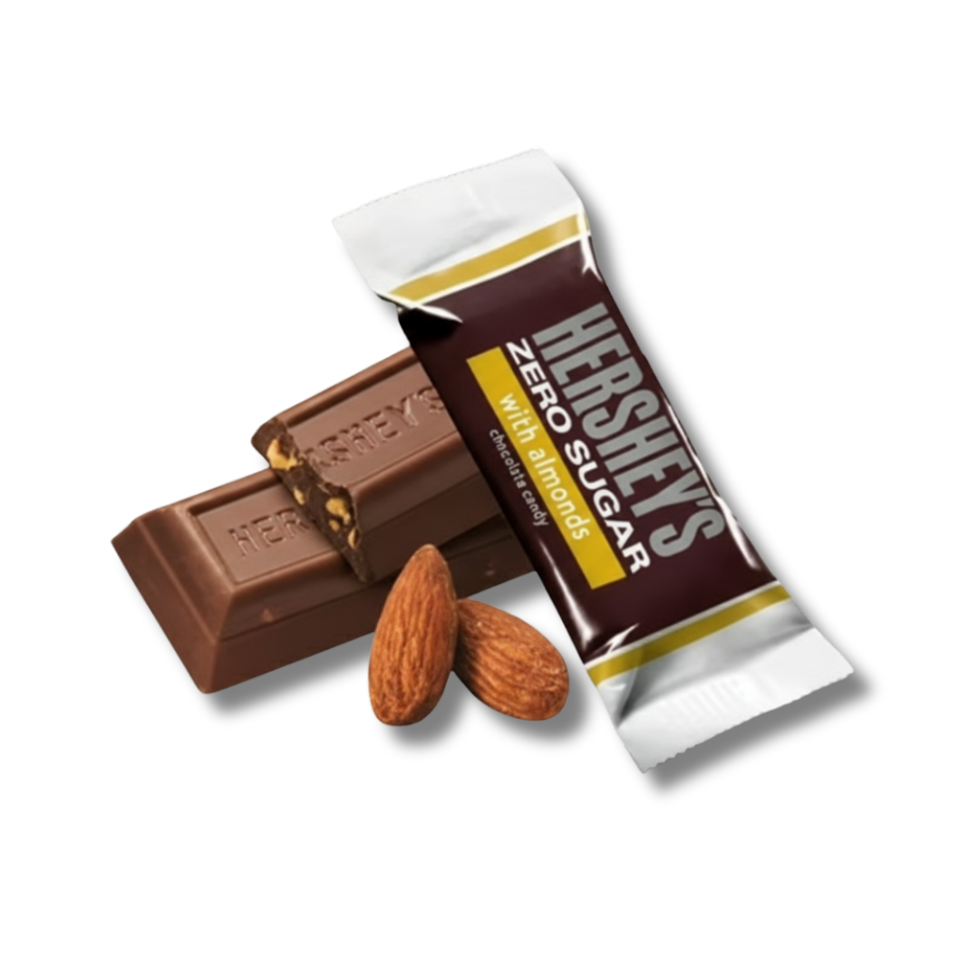Chocolates Zero Azúcar con Almendras Hershey's 144 g