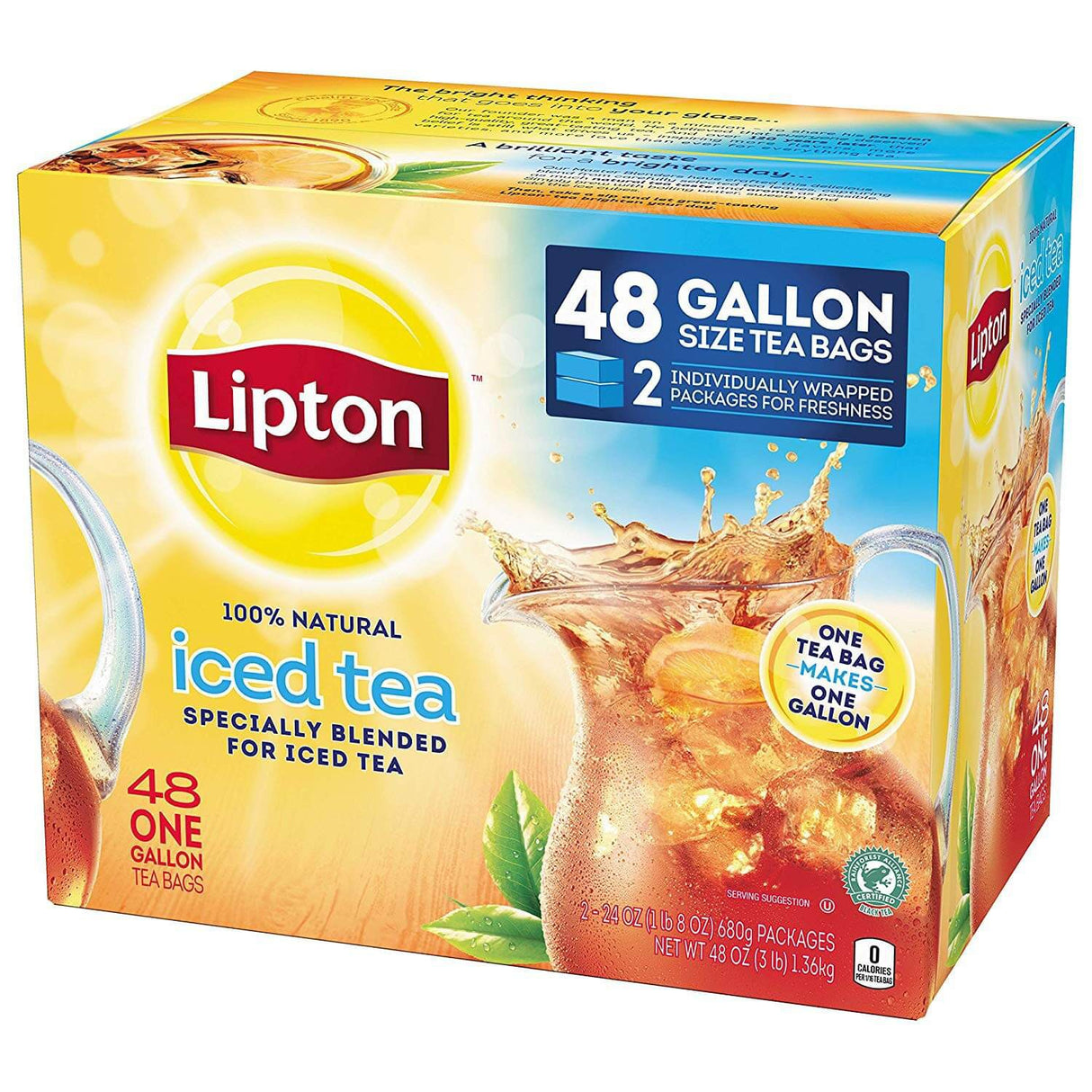 Té Helado en Bolsitas Lipton 2 un x 680 g