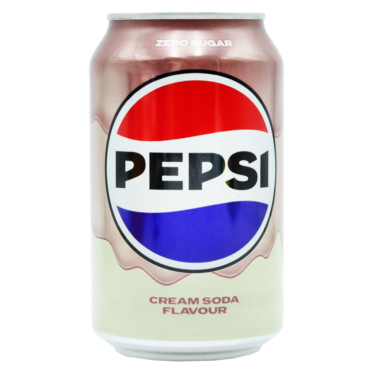 Bebida Cream Soda Zero Sugar Lata Pepsi 330 ml