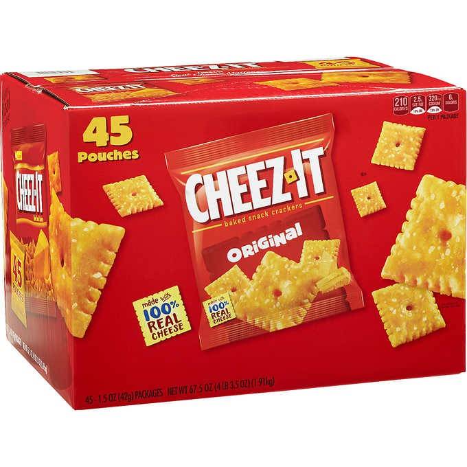 Galletitas de Queso Cheez-it 45 un x 42 g