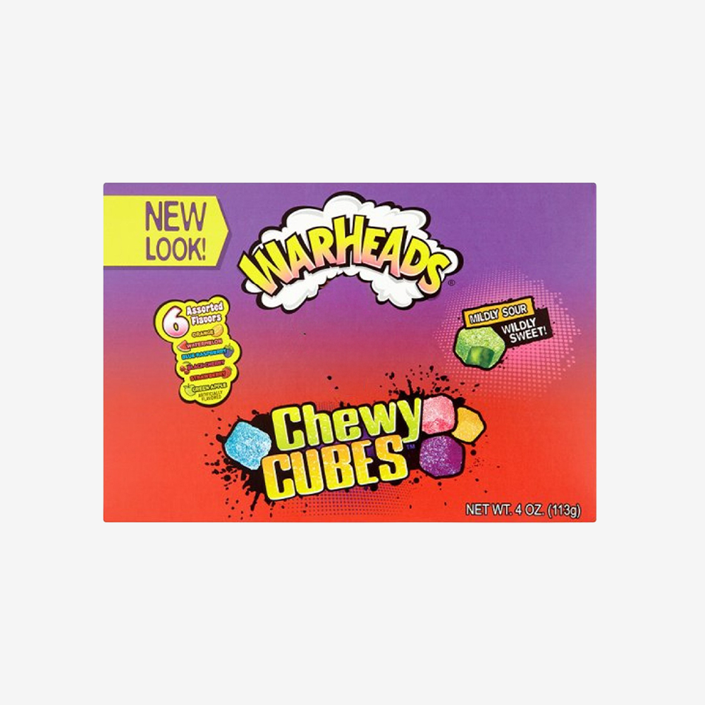 Masticables Chewy Cubes Warheads 113 g