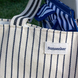 Bolso Flecos Mallorca Azul Sunseeker