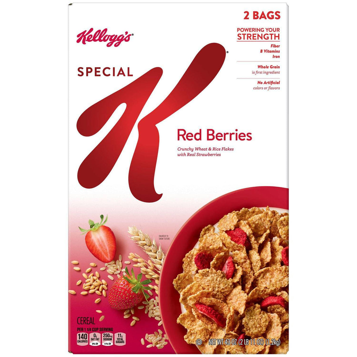 Cereal Special K Berries Kellogg's 2 un x 600 g