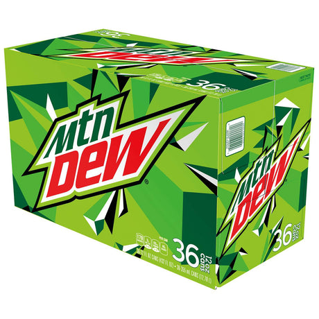 Bebida Lata Mtn Dew 36 un x 355 ml