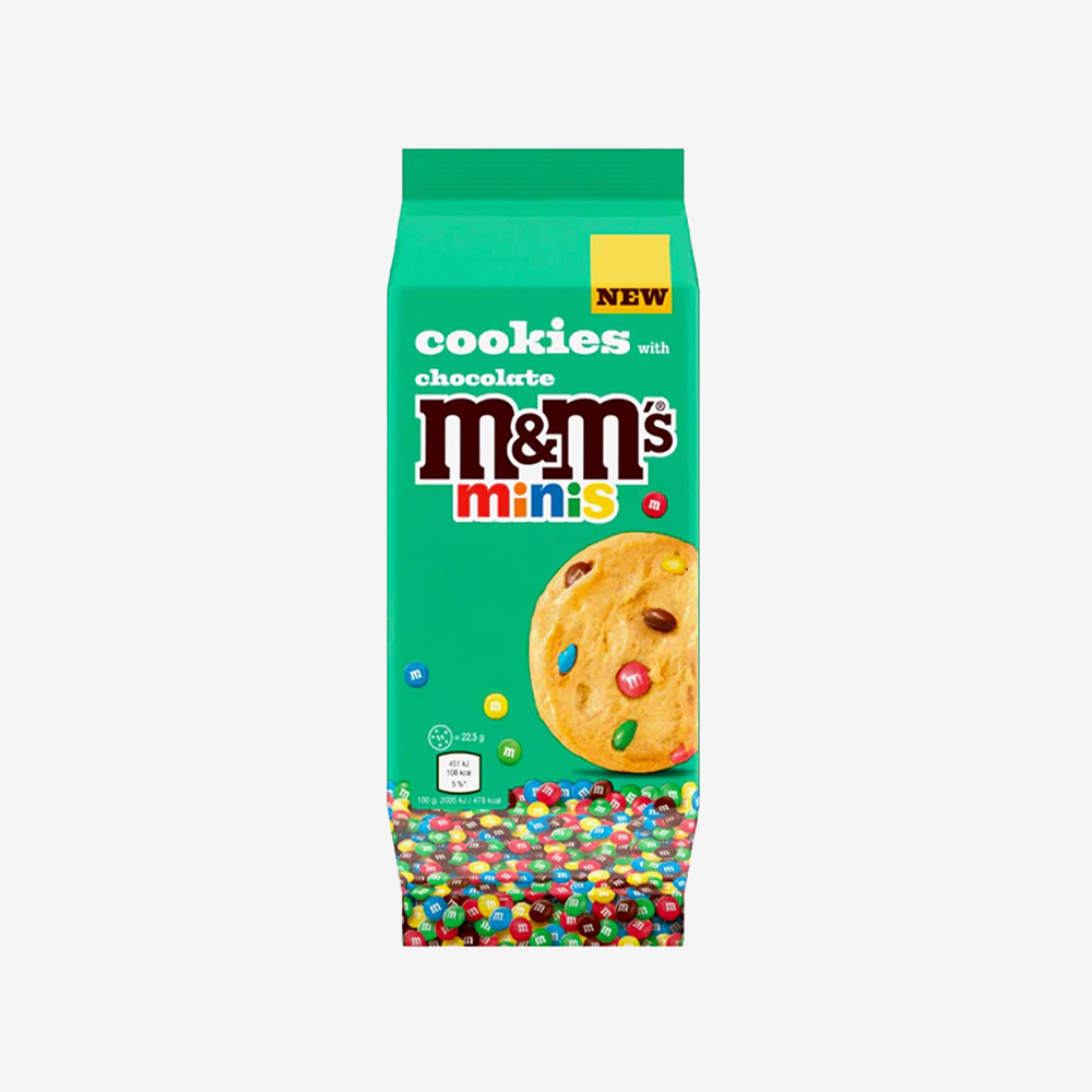 Galletas Chocolate Mini M&M's 180 g